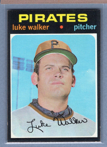 1971 Topps #534 Luke Walker  EX  GO950