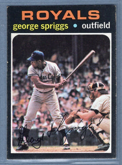 1971 Topps #411 Goerge Spriggs  EX  GO747