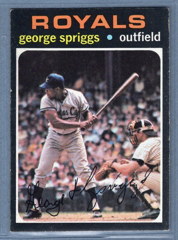 1971 Topps #411 Goerge Spriggs  EX  GO747