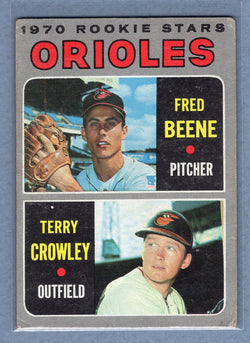 1970 Topps #121 Orioles Rookies (a) VG  GO450