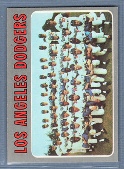 1970 Topps #411 Los Angeles Dodgers Team  EX-MT  SB2