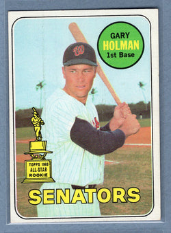 1969 Topps #361 Gary Holman (a) EX-MT  GO602