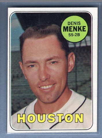 1969 Topps #487 Denis Menke EX-MT  GO358