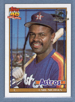 1991 Topps Desert Shield #119 Carl Nichols  NM  GO500