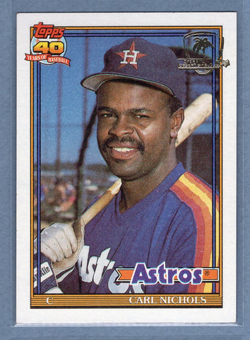 1991 Topps Desert Shield #119 Carl Nichols  NM  GO500