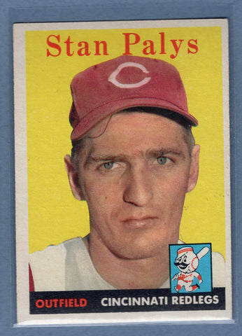 1958 Topps #126 Stan Palys (mk) (a) VG  GO501