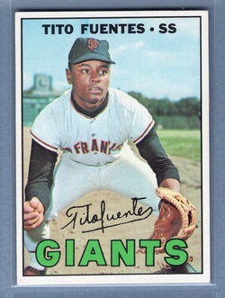 1967 Topps #177 Tito Fuentes EX-MT    GO323