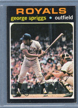 1971 Topps #411 Goerge Spriggs  EX-MT  SB1