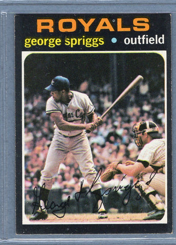 1971 Topps #411 Goerge Spriggs  EX-MT  SB1
