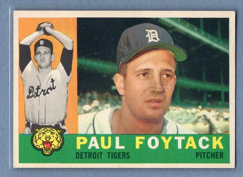 1960 Topps #364 Paul Foutack EX-MT  GO550