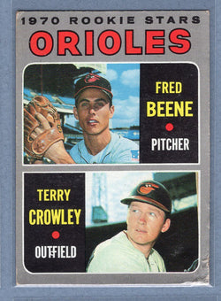 1970 Topps #121 Orioles Rookies (b) G-VG  GO450