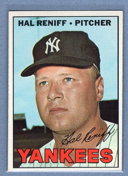 1967 Topps #201 Hal Reniff EX  GO446