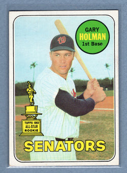 1969 Topps #361 Gary Holman (b) EX-MT  GO602