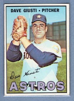 1967 Topps #318 Dave Giusti EX  GO368