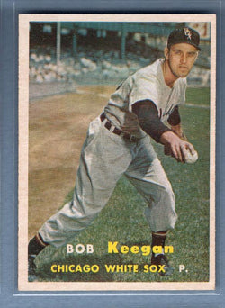 1957 Topps #99 Bob Keegan(st) EX  GO87