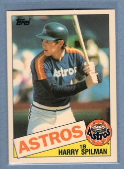 1985 Topps Tiffany #482 Harry Spilman NM