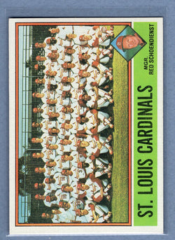 1976 Topps #581 Cardinals Team  (a) EX-MT  GO450
