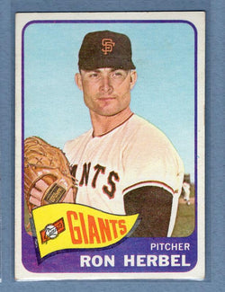 1965 Topps #84 Ron Herbel EX-MT  GO170