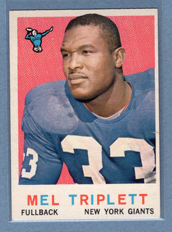 1959 Topps #160 Mel Triplett  EX  GO130