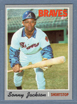 1970 Topps #413 Sonny Jackson  EX-MT  SB1