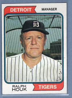 1974 Topps #578 Ralph Houk Nm-Mt