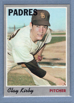 1970 Topps #79 Clay Kirby  EX  GO680