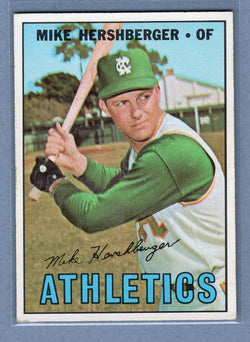 1967 Topps #323 Mike Hershberger EX  GO368