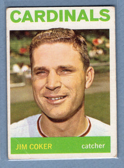 1964 Topps #211 Jim Coker (b) G-VG  GO441