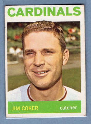 1964 Topps #211 Jim Coker (b) G-VG  GO441