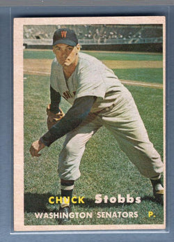 1957 Topps #101 Chuck Stobbs EX-MT  GO87