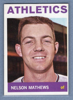 1964 Topps #366 Nelson Mathews EX-MT   GO213