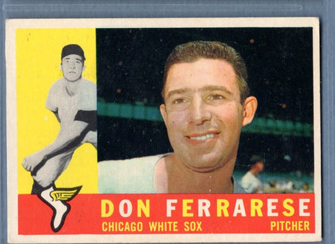 1960 Topps #477 Don Ferrarese VG-EX Set Break 1