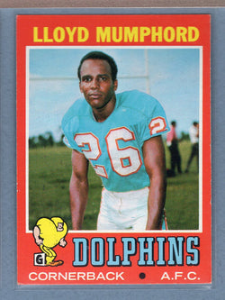 1971 Topps #17 Lloyd Mumphord (b) EX-MT  GO600