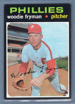 1971 Topps #414 Woodie Fryman  EX  GO747