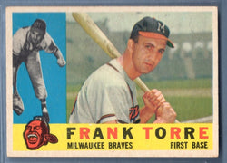 1960 Topps #478 Frank Torre VG Set Break 1