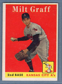 1958 Topps #192 Milt Graff EX  GO401
