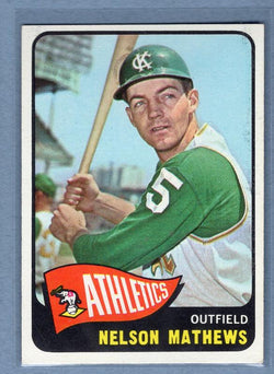 1965 Topps #87 Nelson Mathews EX-MT  GO170