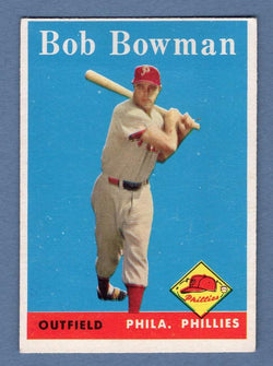 1958 Topps #415 Bob Bowman EX  GO495