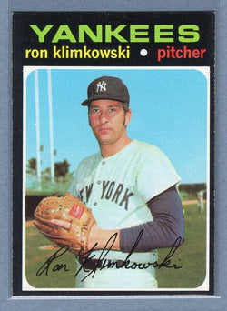 1971 Topps #28 Ron Klimkowski  (b) EX-MT  GO550