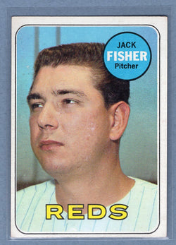 1969 Topps #318 Jack Fisher(b) EX-MT  GO850