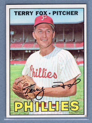 1967 Topps #181 Terry Fox EX-MT    GO323
