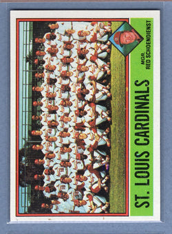 1976 Topps #581 Cardinals Team  (d) EX-MT  GO450