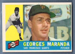 1960 Topps #479 Georges Maranda VG-EX Set Break 1