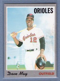 1970 Topps #81 Dave May (st) VG  GO680