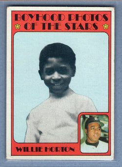 1972 Topps #494 Willie Horton KP VG-EX  GO500