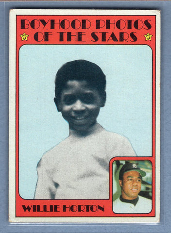 1972 Topps #494 Willie Horton KP VG-EX  GO500