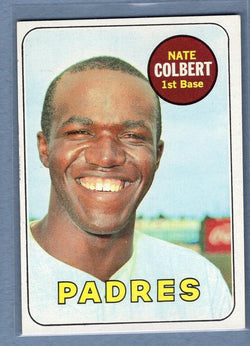 1969 Topps #408 Nate Colbert EX   GO50
