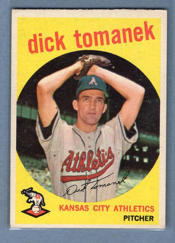 1959 Topps #369 Dick Tomanek VG-EX    Set Break A