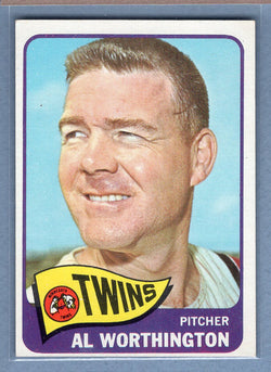 1965 Topps #216 Al Worthington (c) EX-MT  GO375