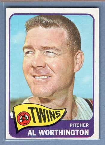 1965 Topps #216 Al Worthington (c) EX-MT  GO375
